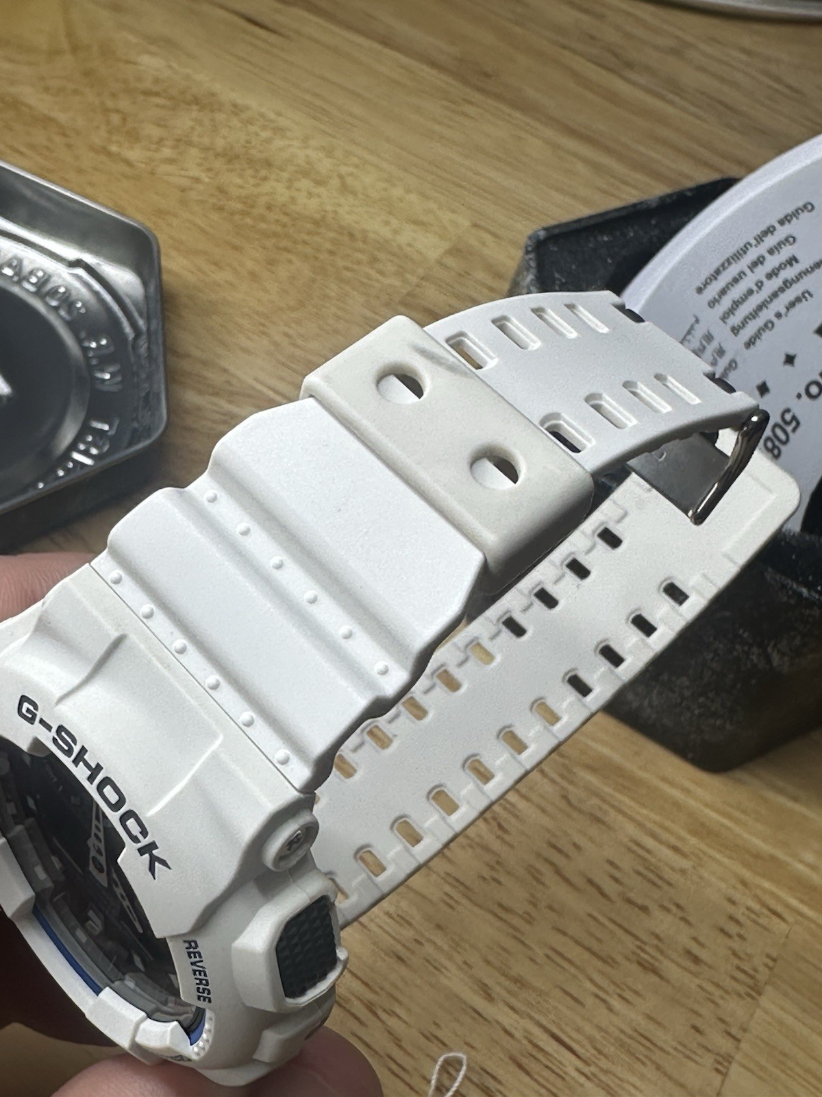 Casio G-Shock Analog Digital Shock Resistant GA-100B-7A (GA-1000 XL) Watch