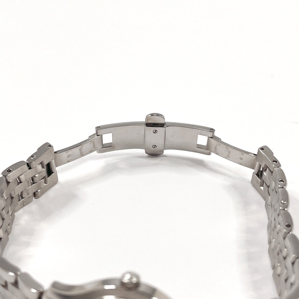 GUCCI GUCCI Watch 5500L Stainless Steel Silver Quartz Silver Dial Ladies Round