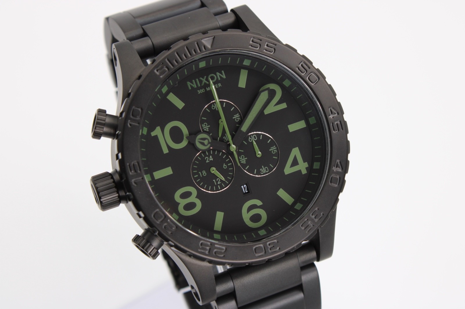 NIXON Chrono 51-30 A083-1042 Black Dial Men’s Watch 51mm
