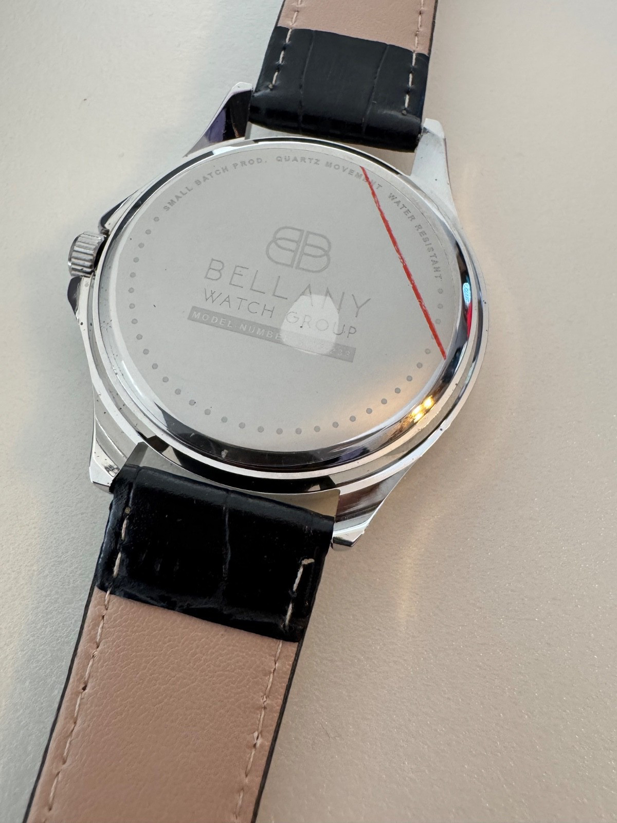 NEW Bellany Watch Group Men’s Watch Black Band Model BWG-238 w/Original Box