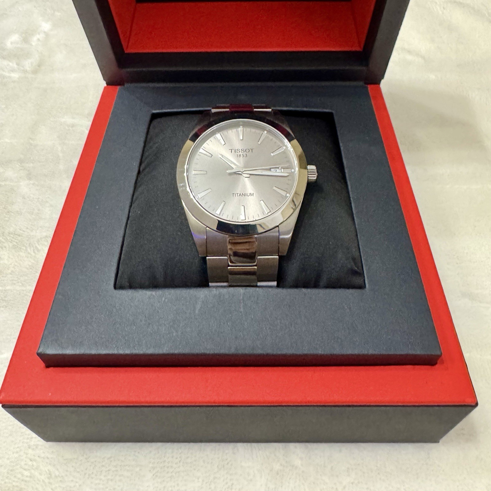 Tissot Gentleman Titanium Watch – T127.410.44.081.00
