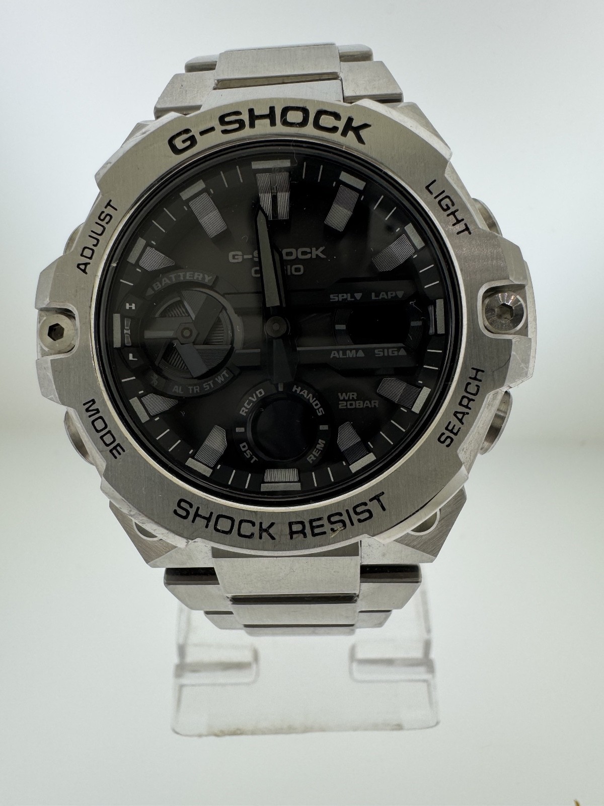 Original Casio G-Shock GSTB 400D 1A SOLAR POWER $400 DISPLAY SAMPLE WATCH 7