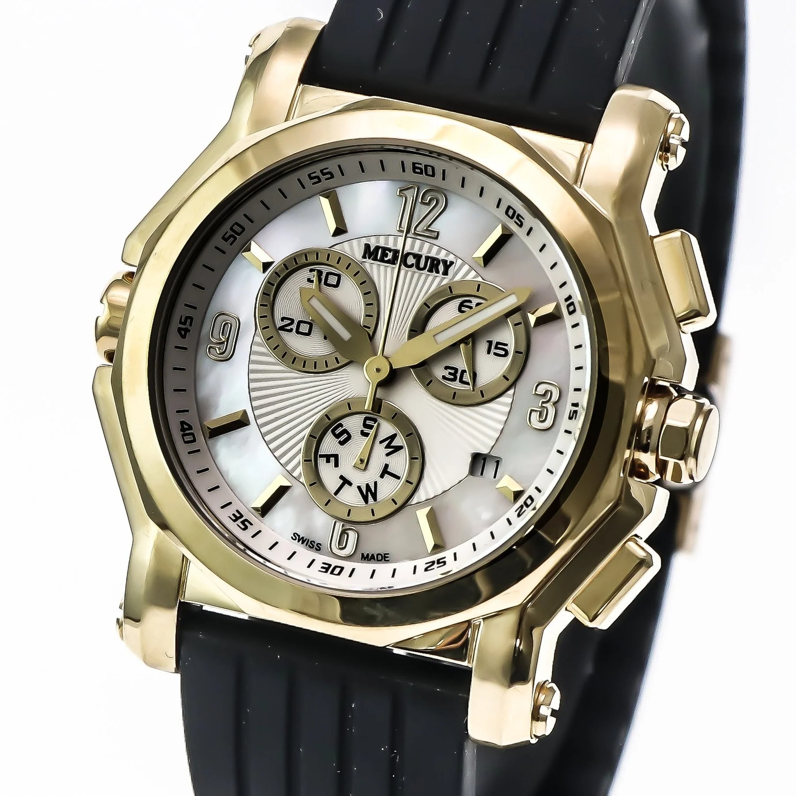 MERCURY – Swiss Made Watch – ME1075-GX-7 Quartz 42.5 mm ME1075 30m (3 ATM, 100