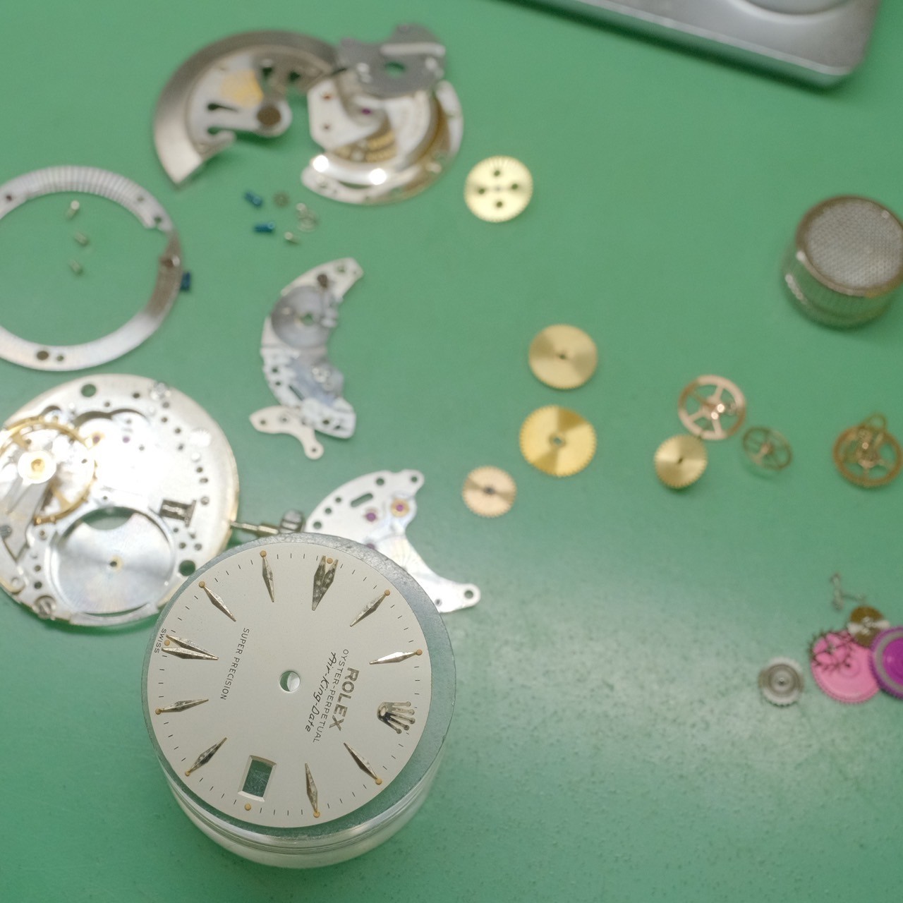 c.1960 Serviced ROLEX Vintage Air-King-Date 5700 34mm cal.1530 #1541