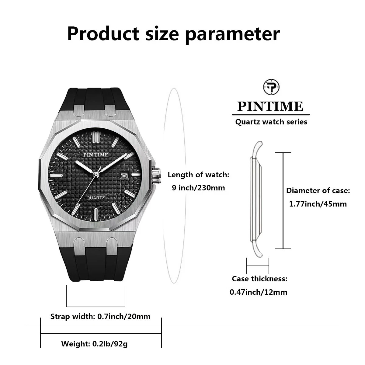 Mens Watch Elegance and Functionality Luxury Watch