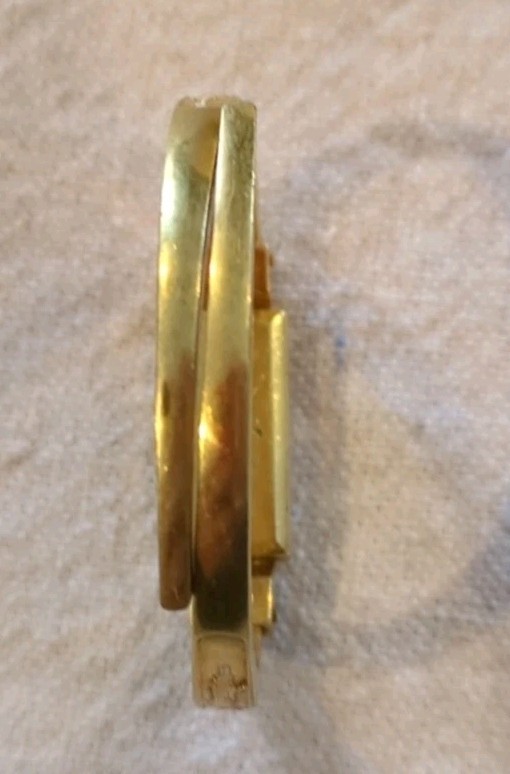Unique! RARE Kurz 10k Gold Plated Ladies Vintage Dress Watch. Working! Look!!