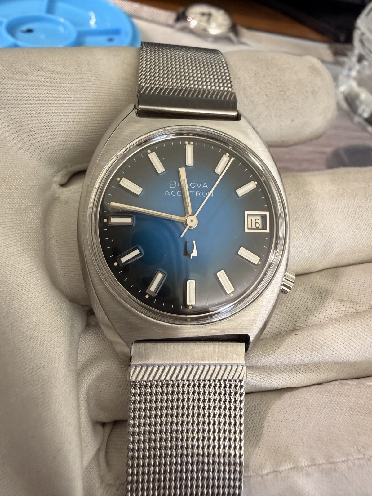 1973 Vintage Bulova Accutron Mens Watch. SERVICED AND BEAUTIFUL!