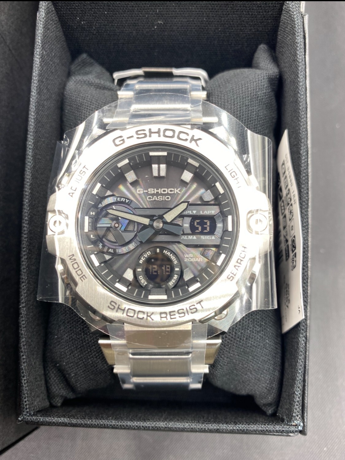 Casio G-Shock GST-B400D-1AJF Bluetooth Solar Stainless Steel Men’s Watch New