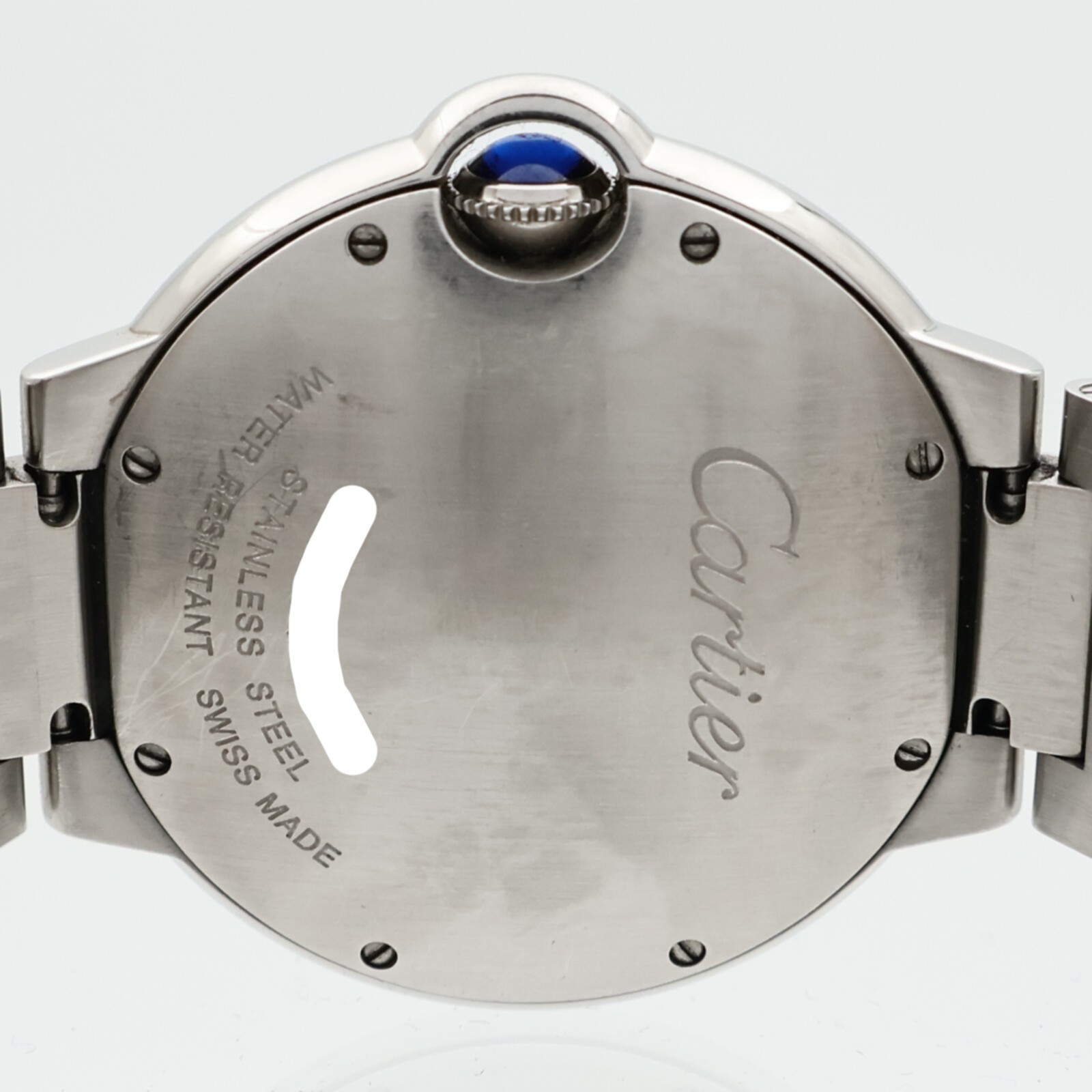 CARTIER Ballon BleuW69011Z4 Automatic Watch Stainless Steel Silver