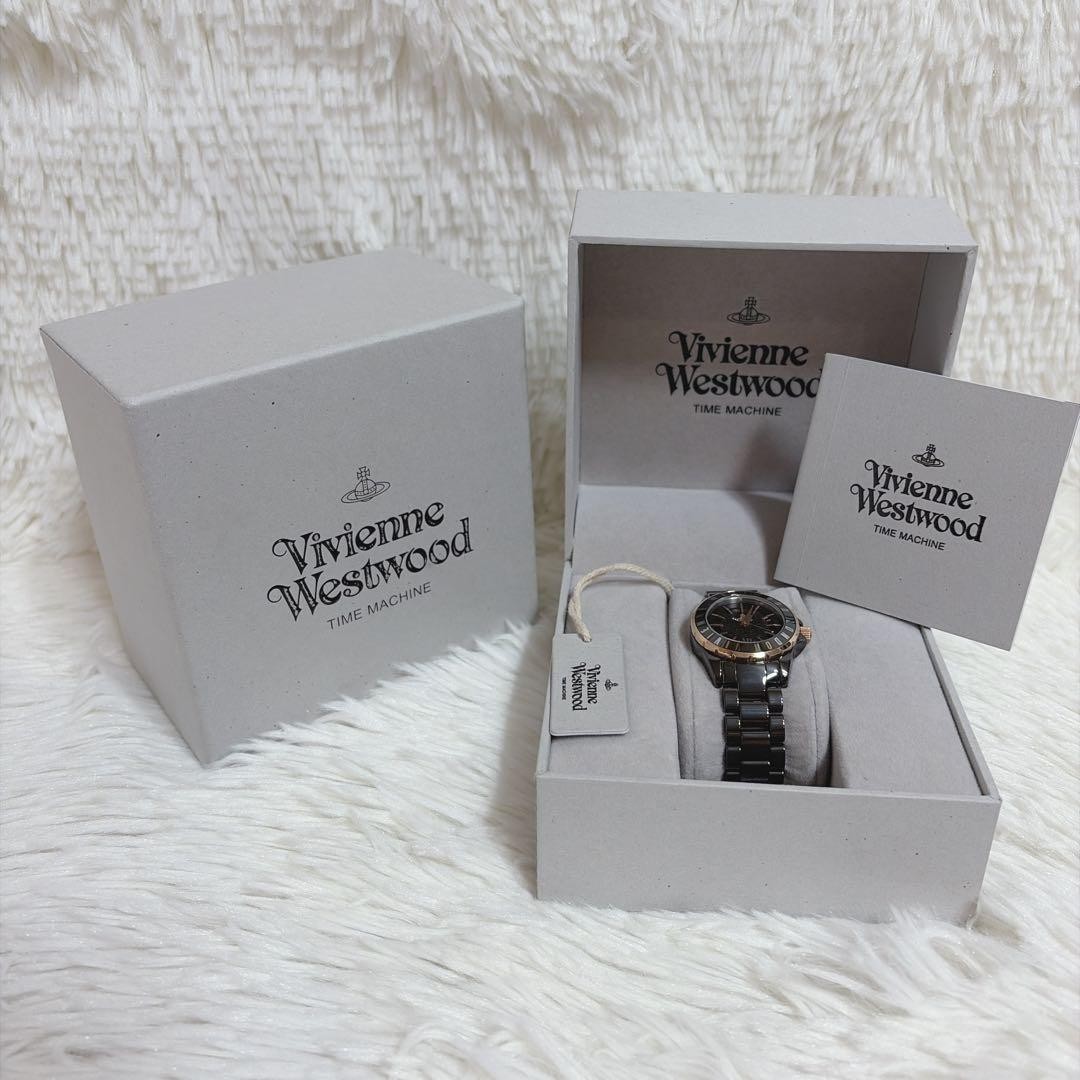Working Vivienne Westwood Watch Quartz Gold Orb