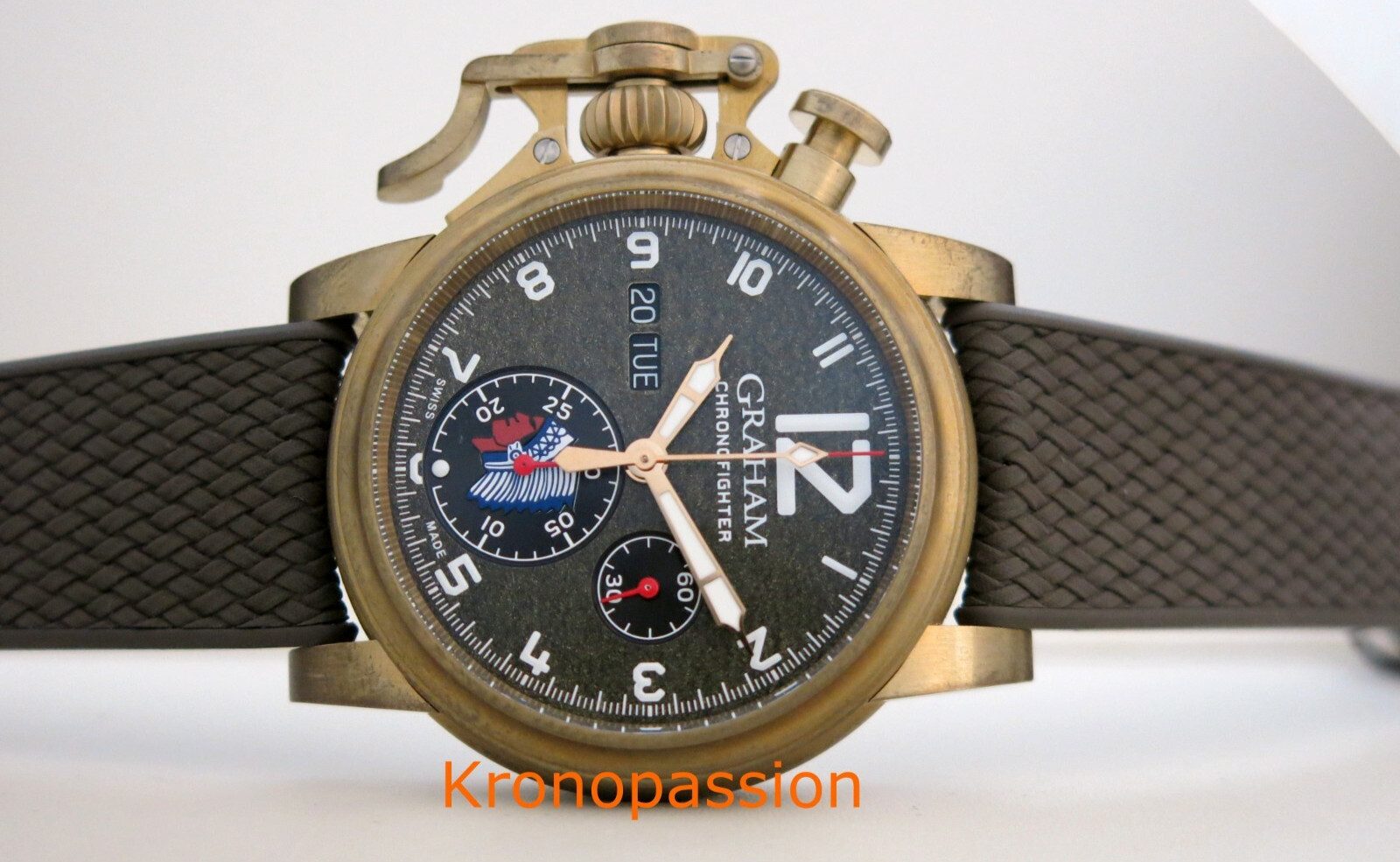 Graham Chronofighter Vintage Overlord 75 Years Anniversary Limited Edition New !