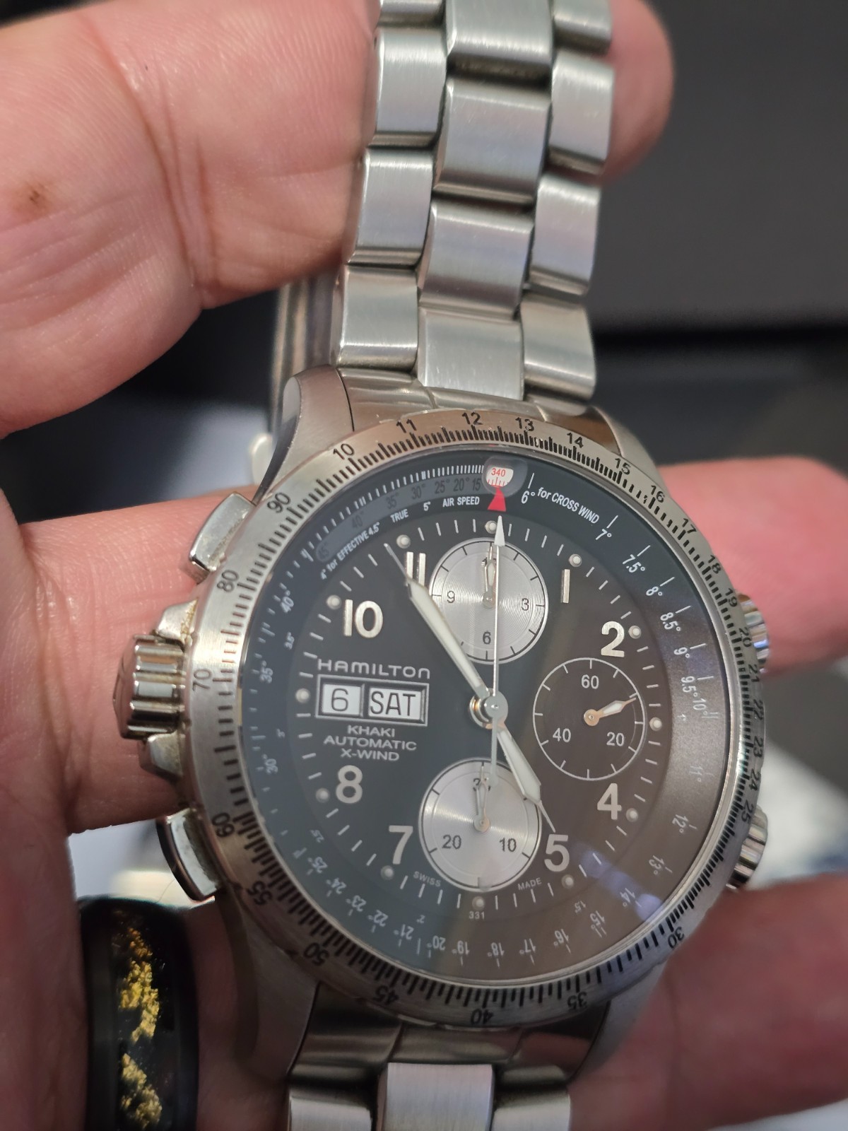 Hamilton Khaki X-Wind Men’s Black Watch – H776160 – FULL SET