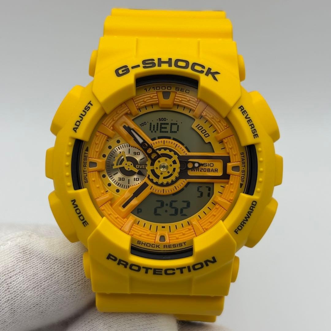 Casio G-Shock GA-110SLC-4A Authentic used 2022 Lava collection Japan