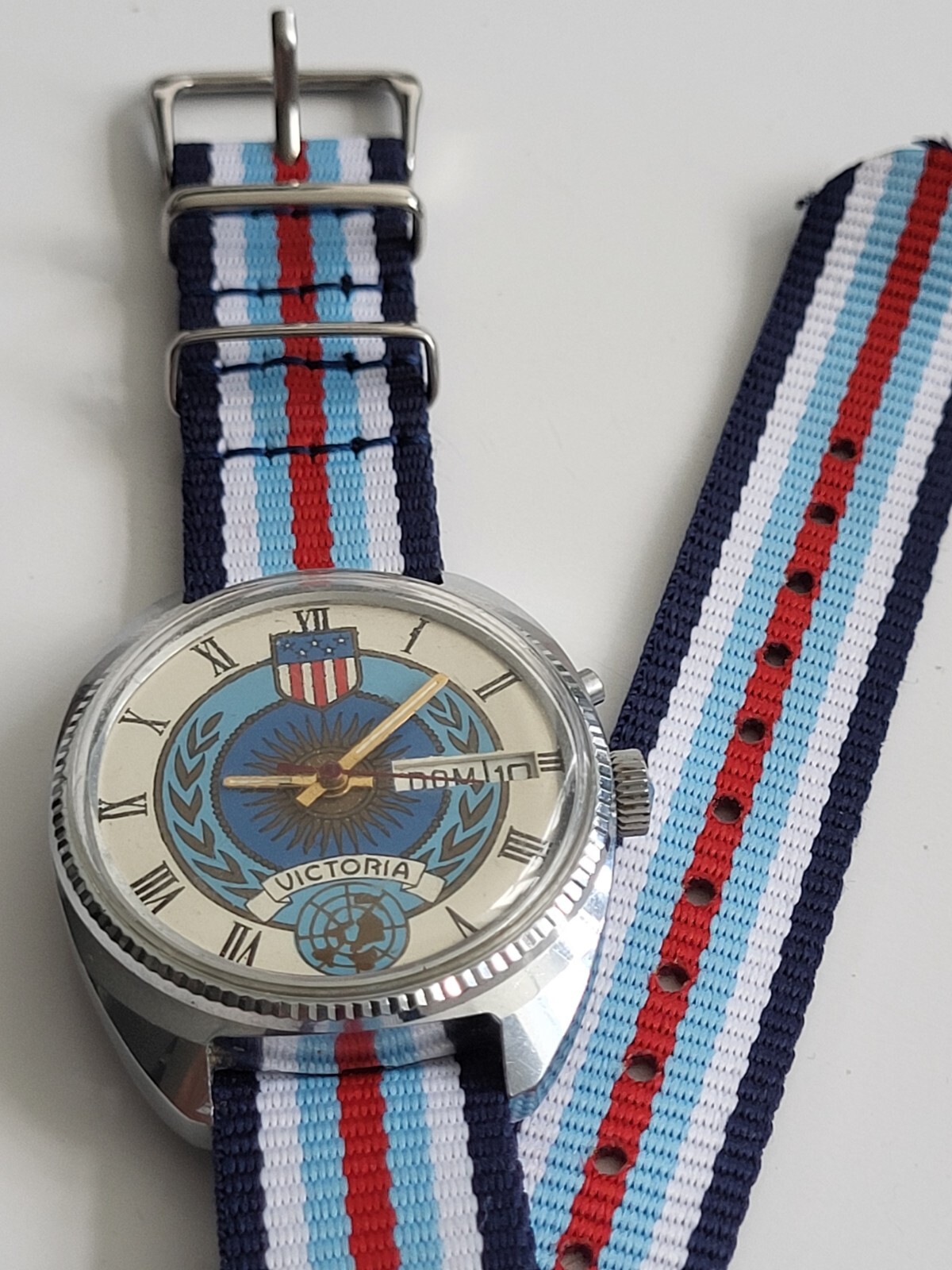 Watch SLAVA Victoria USA Watch Vintage Russian Mens Watch RARE