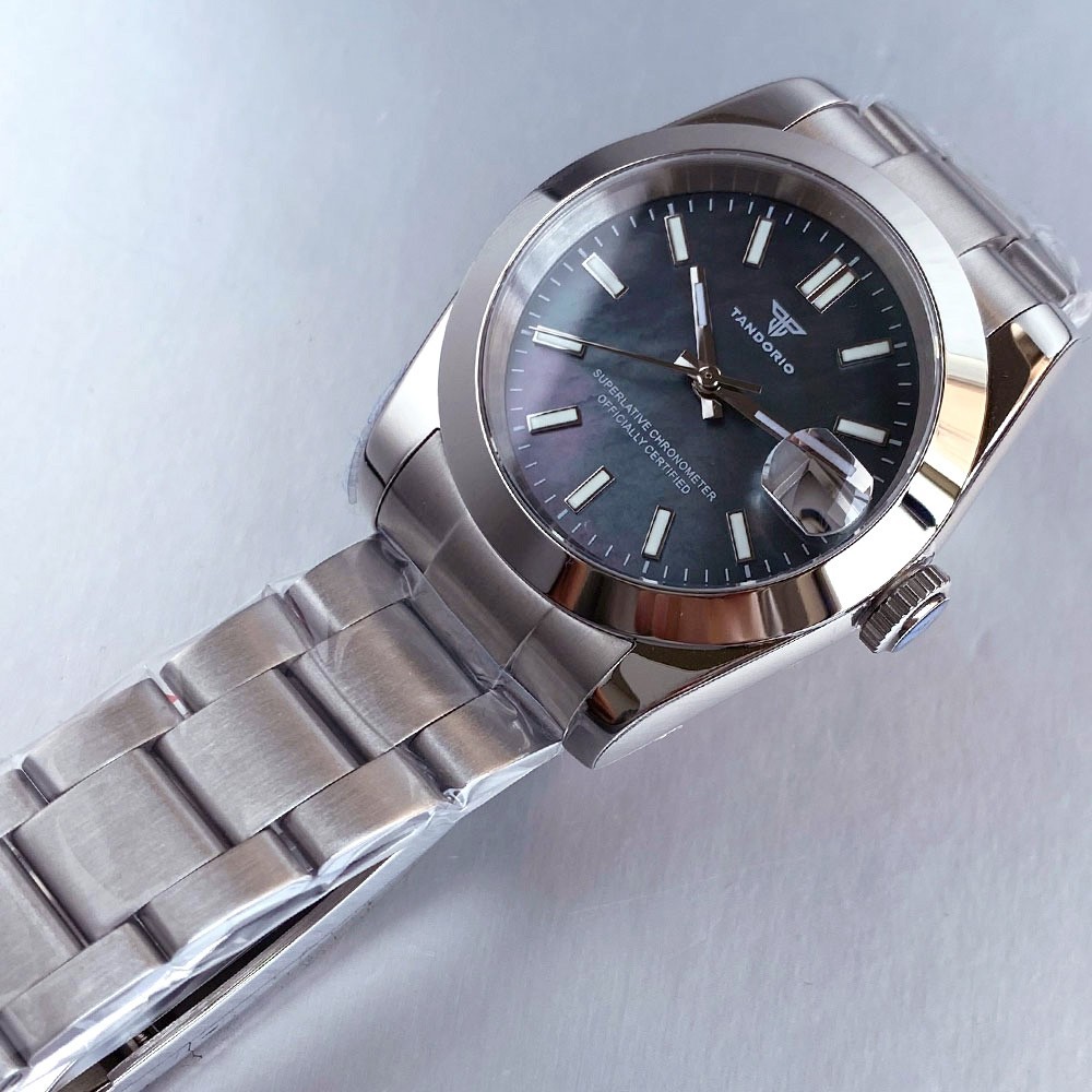 Tandorio 36/39mm Sapphire Glass 20ATM Date Automatic Japan NH35A Watch For Men