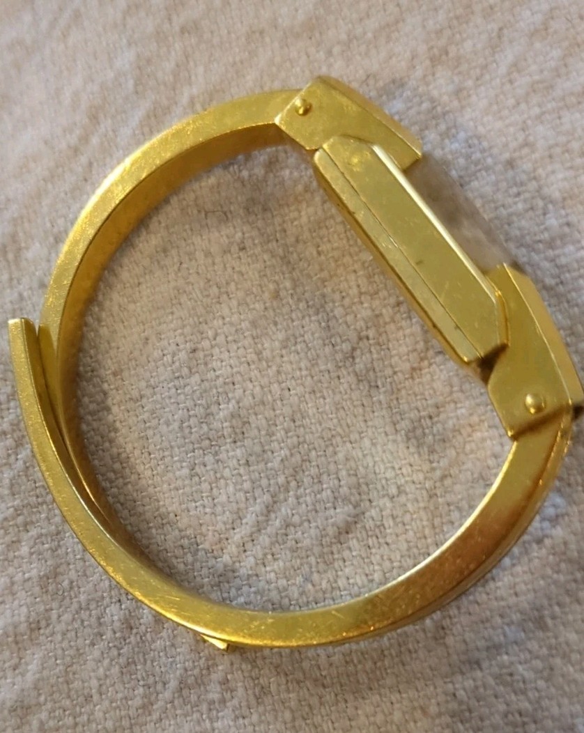 Unique! RARE Kurz 10k Gold Plated Ladies Vintage Dress Watch. Working! Look!!