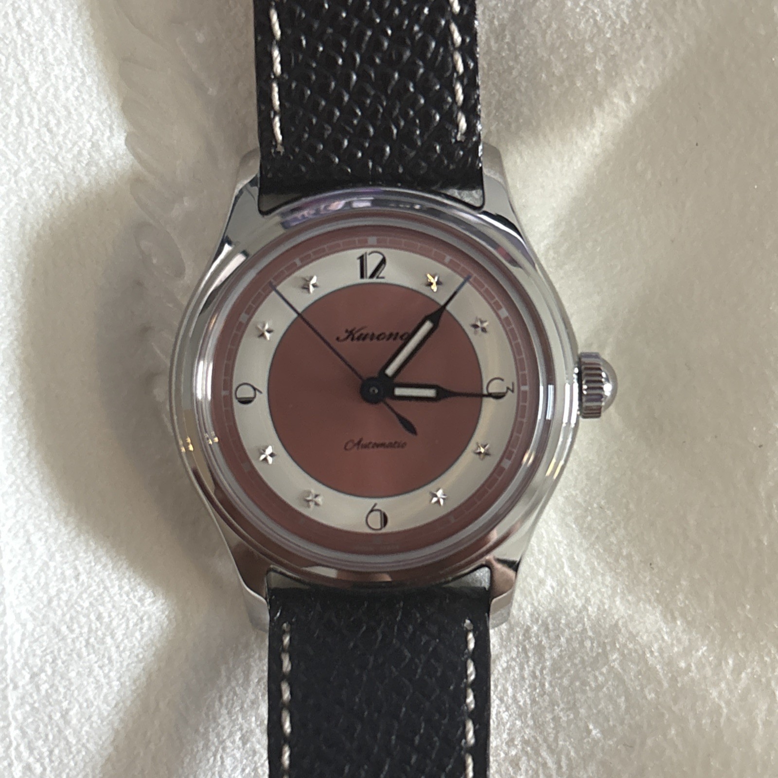 KURONO TOKYO 2025 Special Edition 34mm Star Dial Copper Watch w/box