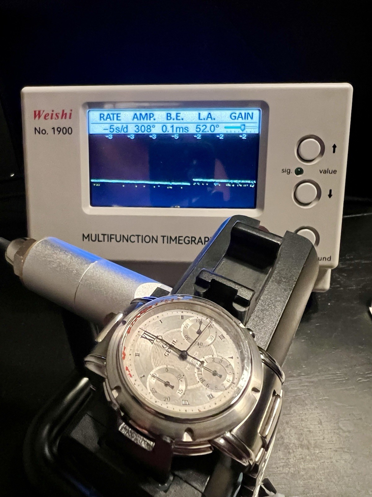 GEVRIL Greenwich K0111 1st Gen Chrono 51J ETA/Dubois Depraz Swiss Automatic 39mm