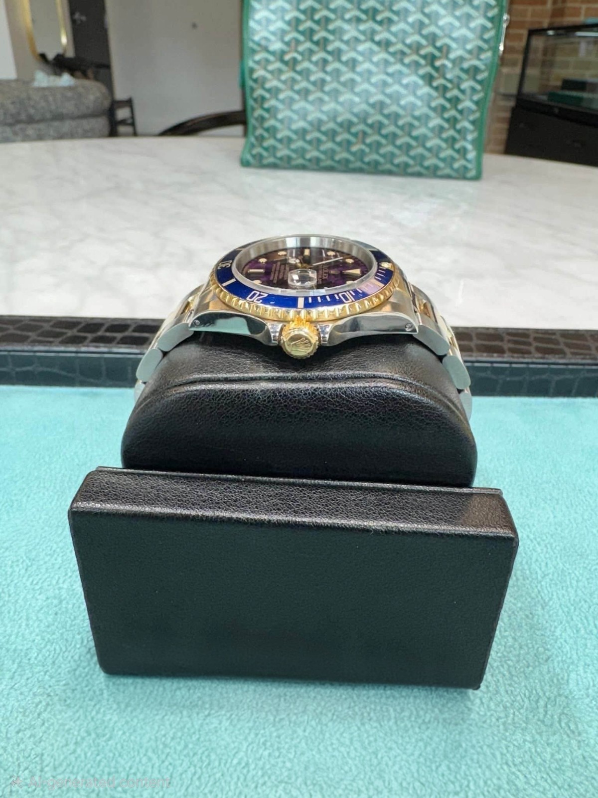 Rolex Submariner Date Automatic Blue Dial/Bezel Two-Tone 40mm 300m