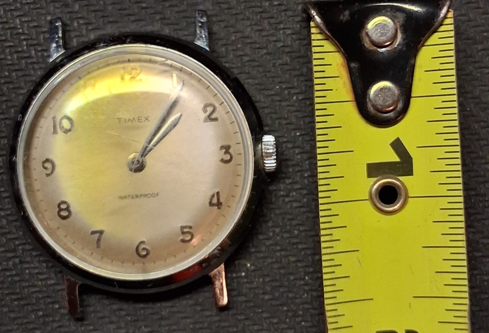 Vintage 1960 Marlin w/M20 movement Wrist Watch, Chrome Case