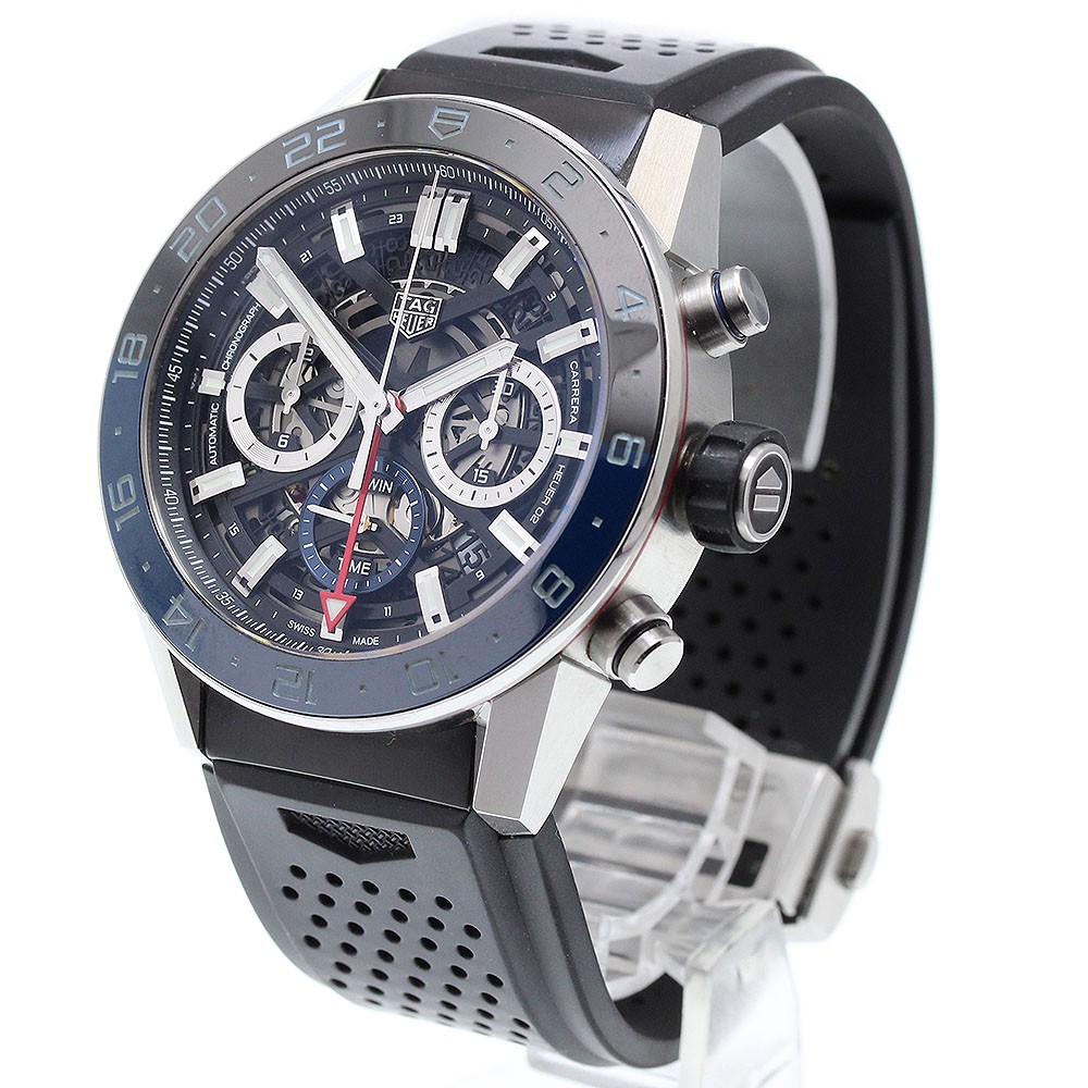 TAG HEUER Carrera Caliber Heuer 02 CBG2A1Z GMT chronograph AT Men’s Watch_910115