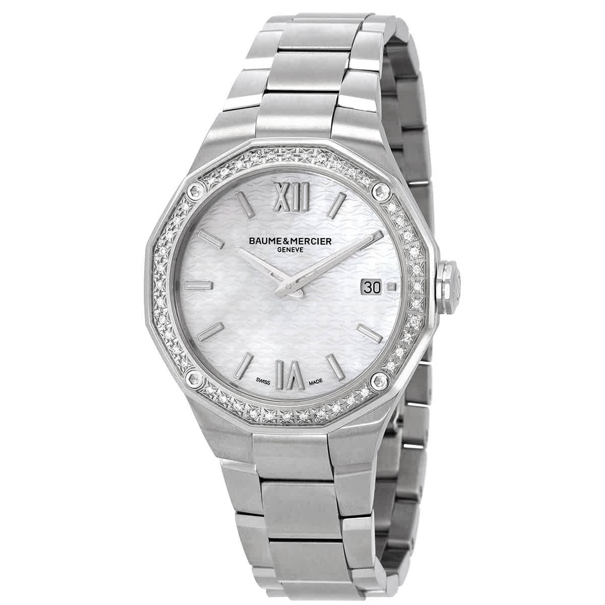 Baume et Mercier Riviera Quartz Diamond Ladies Watch M0A10662