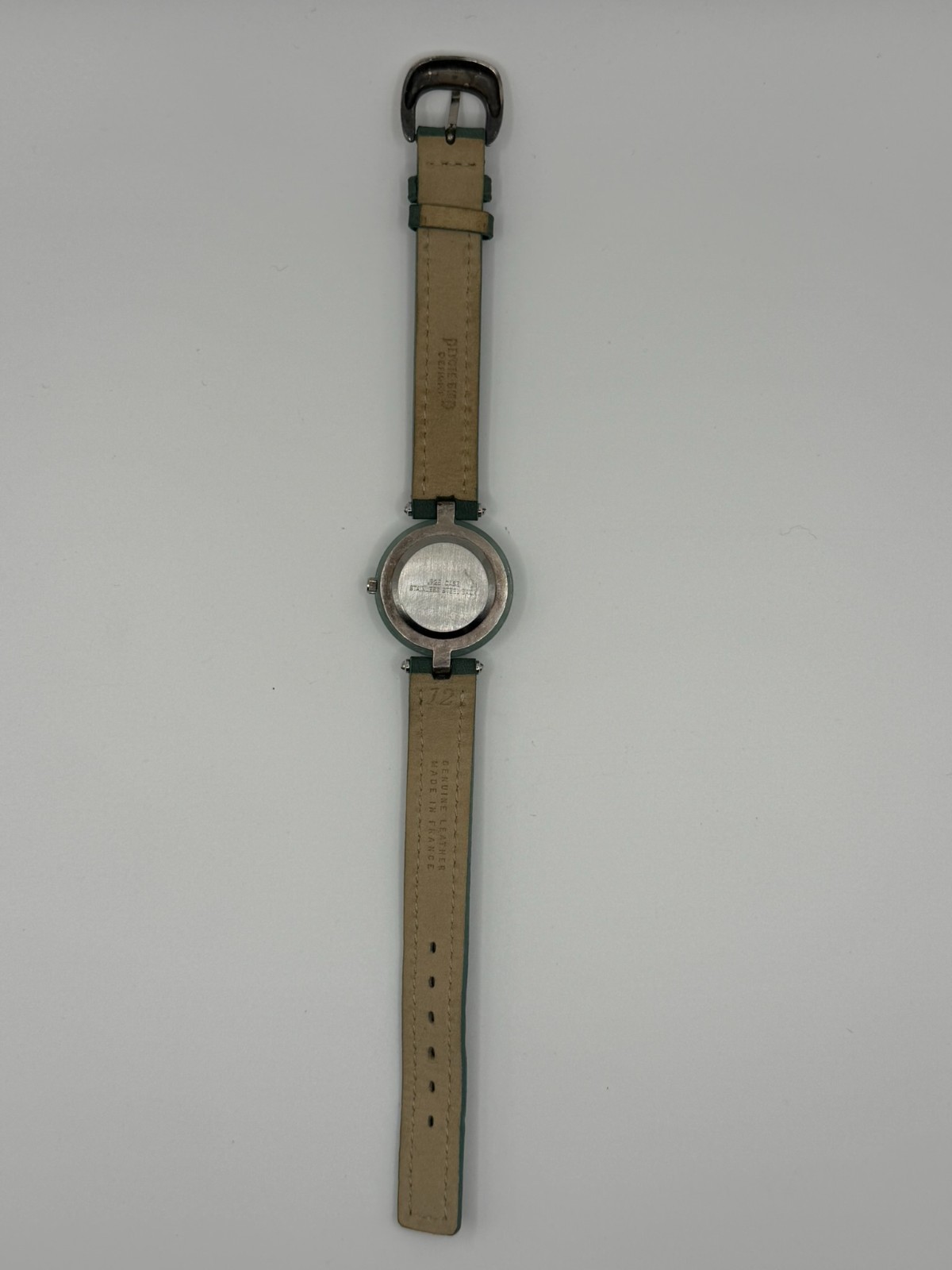 Peyote Bird Jade Green Watch Womens 24mm .925 Silver Leather Strap New Battery!