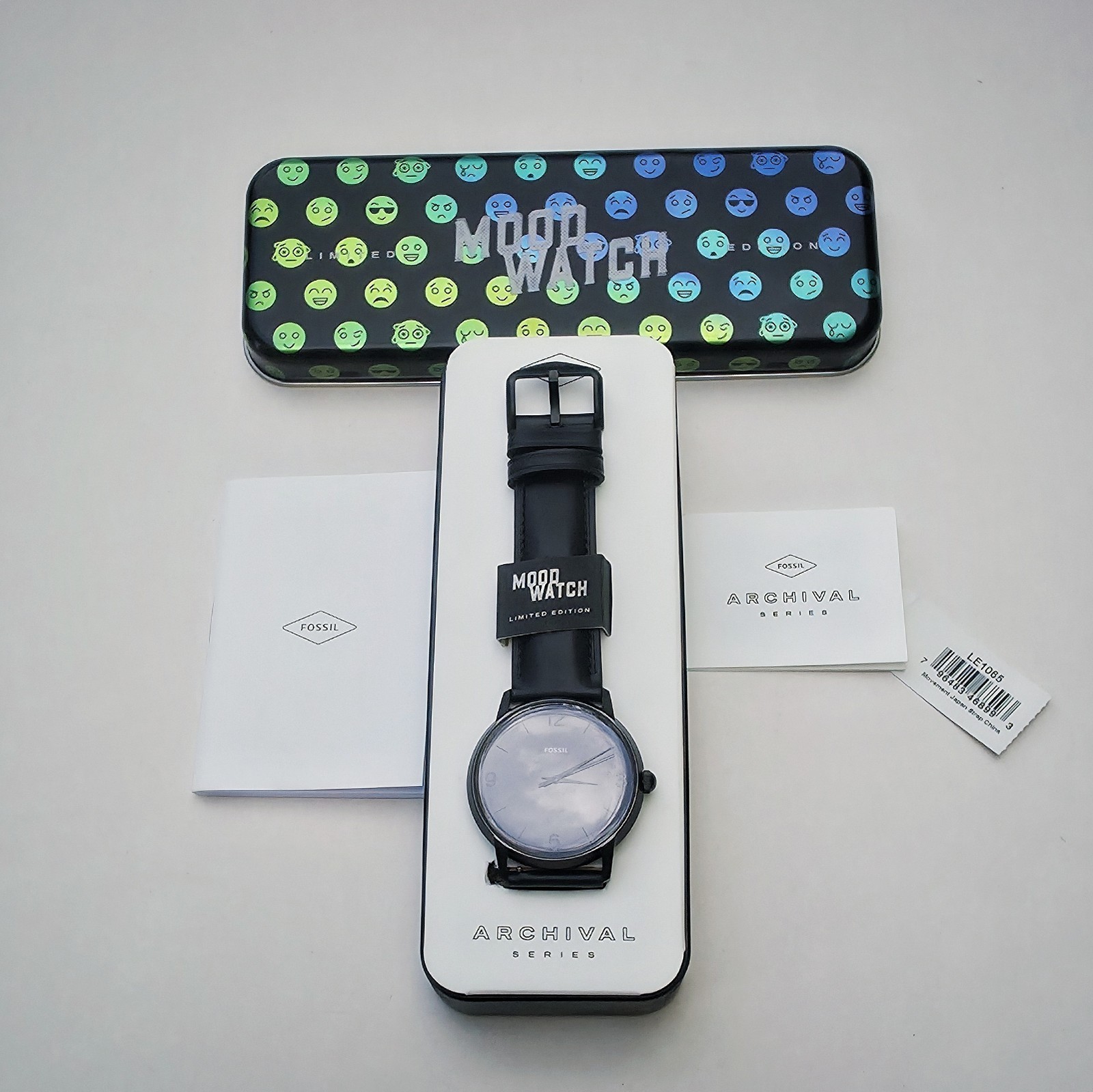 Fossil Archival Series Mood Watch Never Worn #1729/3254 New Battery