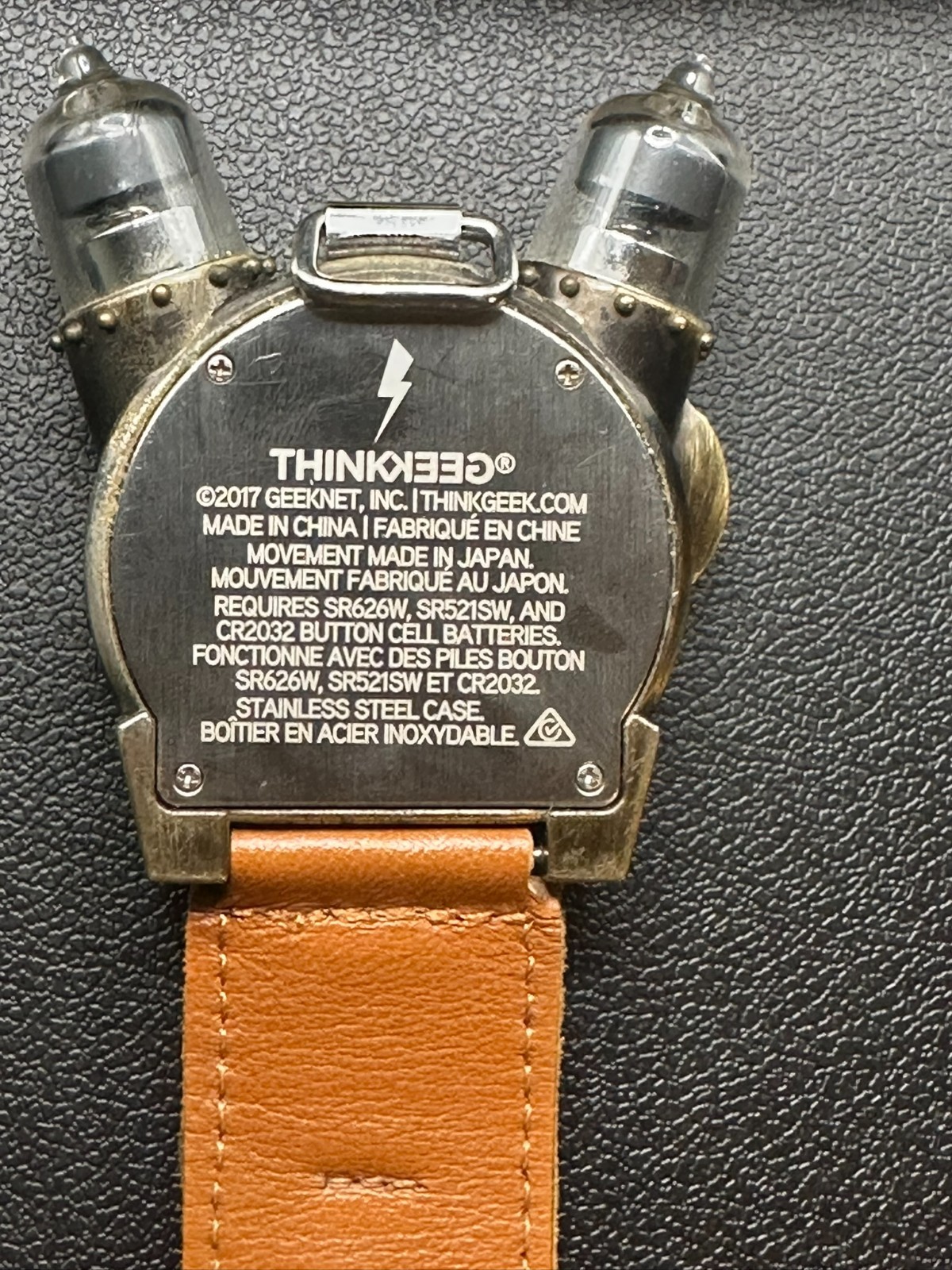 Steampunk Tesla Analog Watch (Missing Key)(Unsure of function)