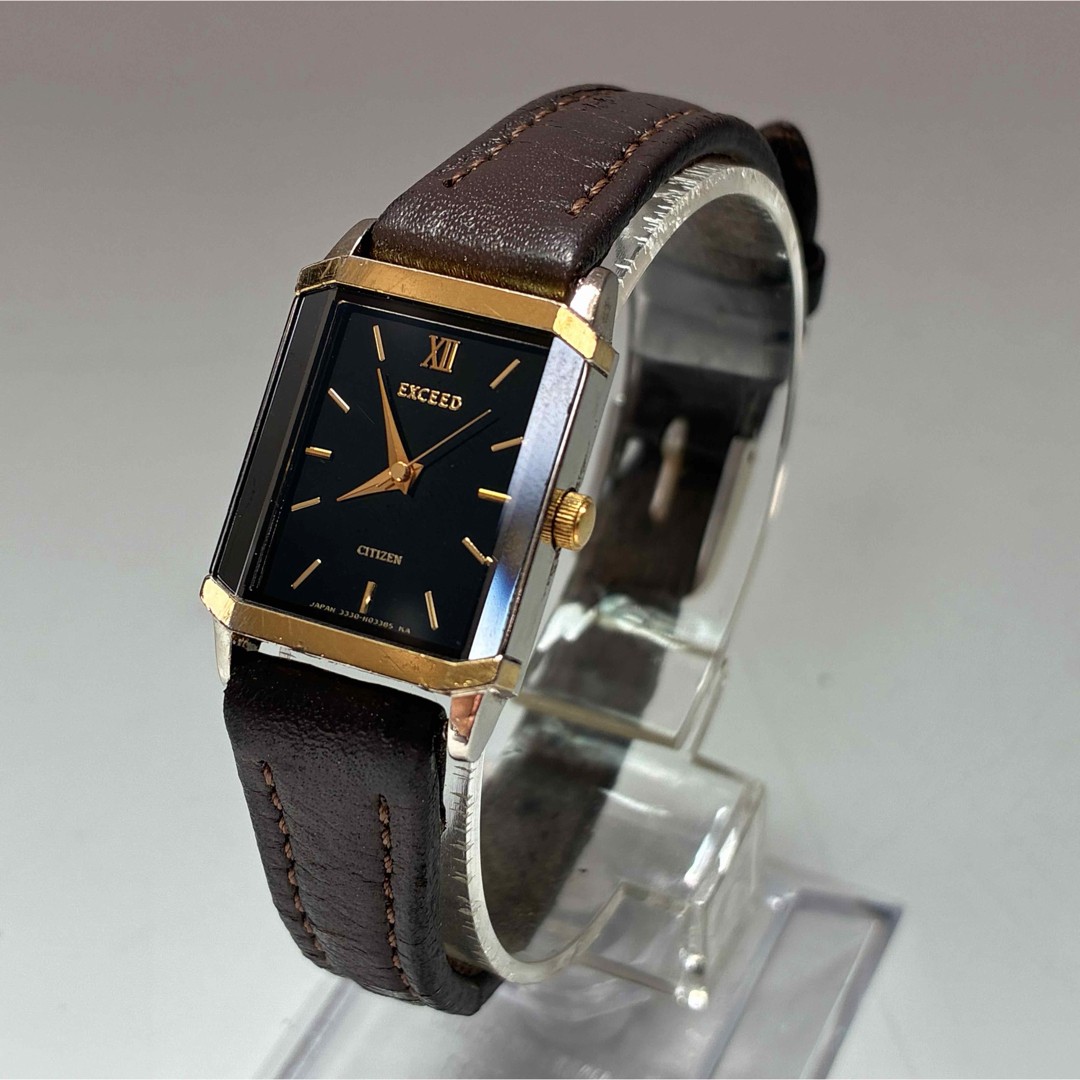 Citizen Exceed Watch Quartz 3330 C80096 Working