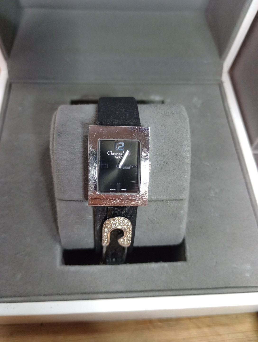 Christian Dior Watch 19mm Malice D78-109 Watch Orig Box Booklet Read Description