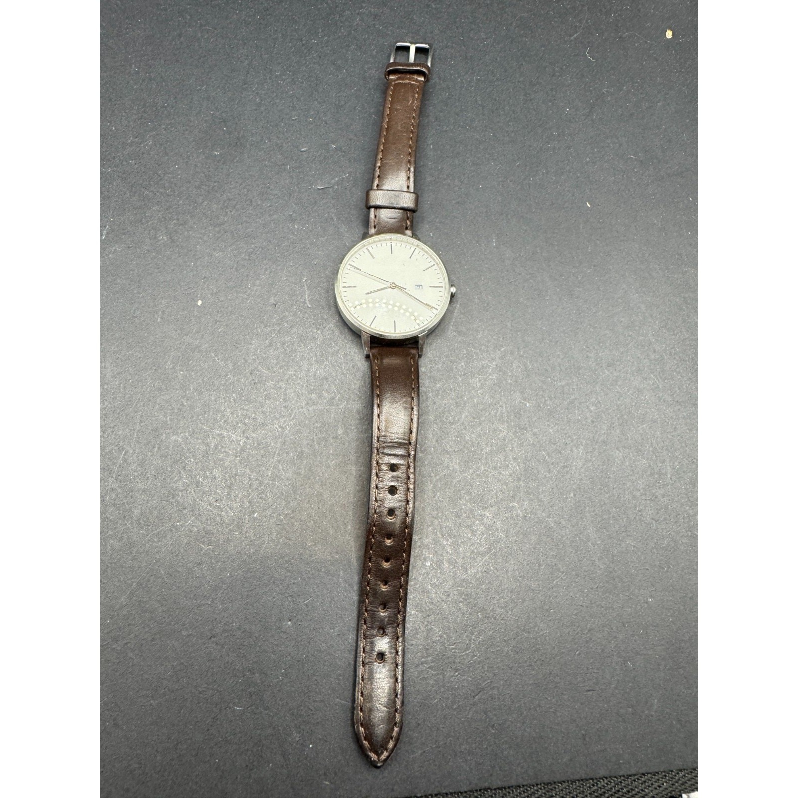 Linjer Model 01-SS 34mm Swiss Made Men’s Quartz Watch 3 ATM Sapphire Crystal