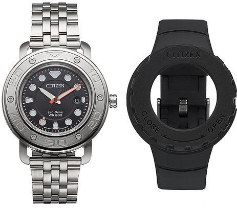 Citizen Eco-Drive DIY Dual Bracelet Mens Watch