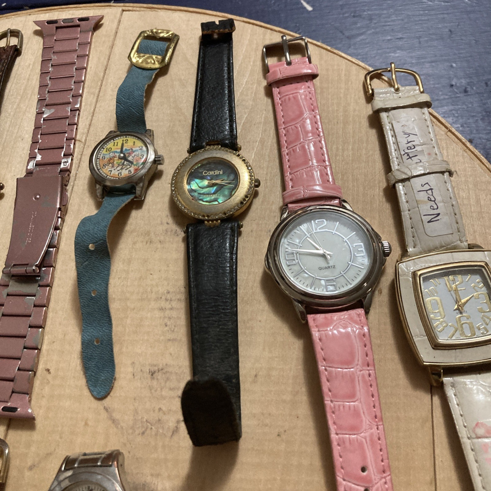 Vintage Watch Lot Untested, Various Brands