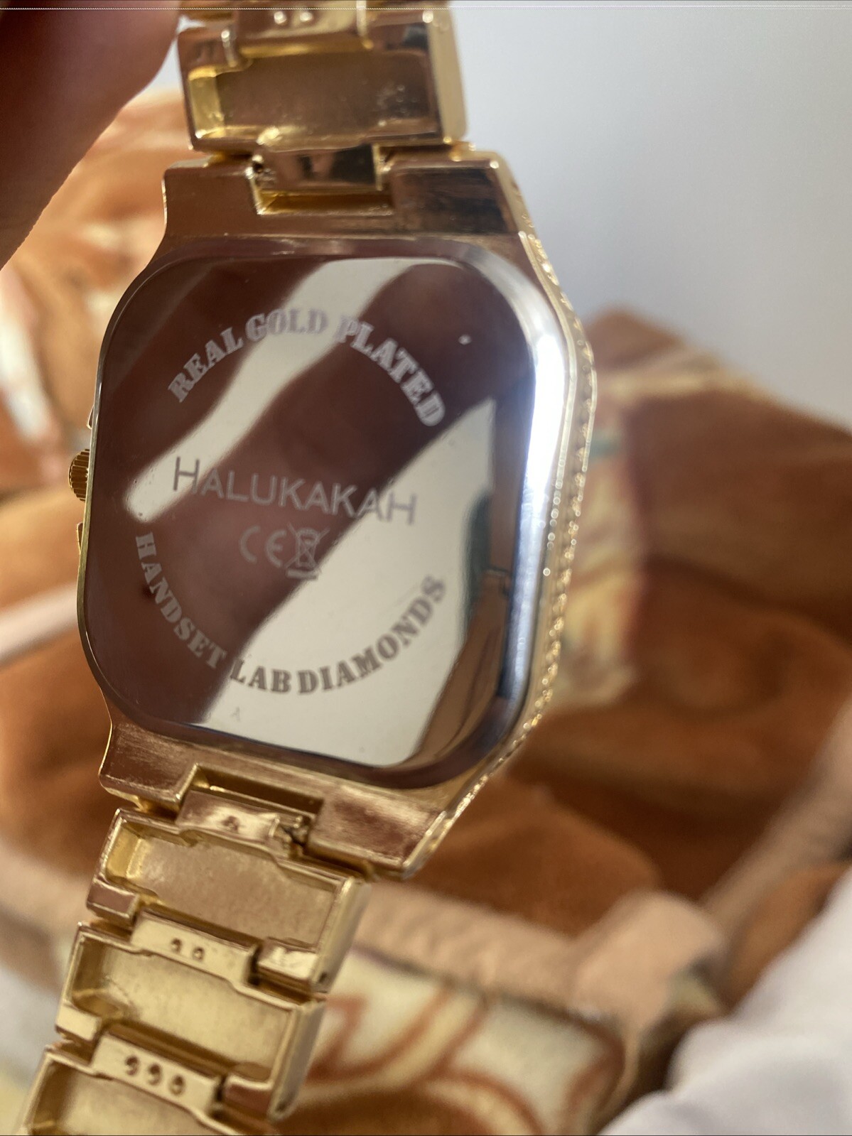 Men’s Watch Fully Iced With Real Lab Tested Diamonds