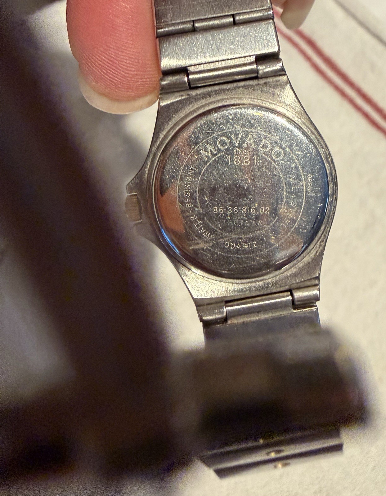 Pair Of Vintage Movado Museum Sport His And Hers Watches