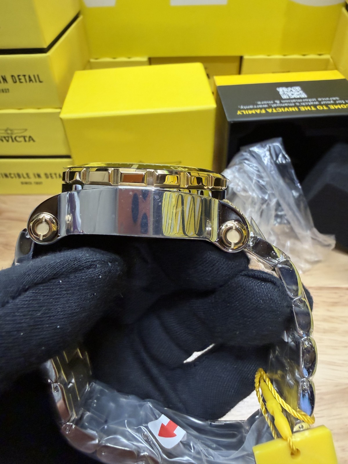 Invicta Coalition Forces Night Hawk – Model 49224 | Two-Tone Gold/Steel with Gol