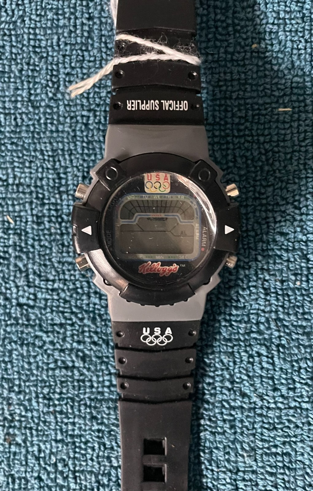 Vintage 2001 Kellogg’s USA Olympics Digital Watch, appears new