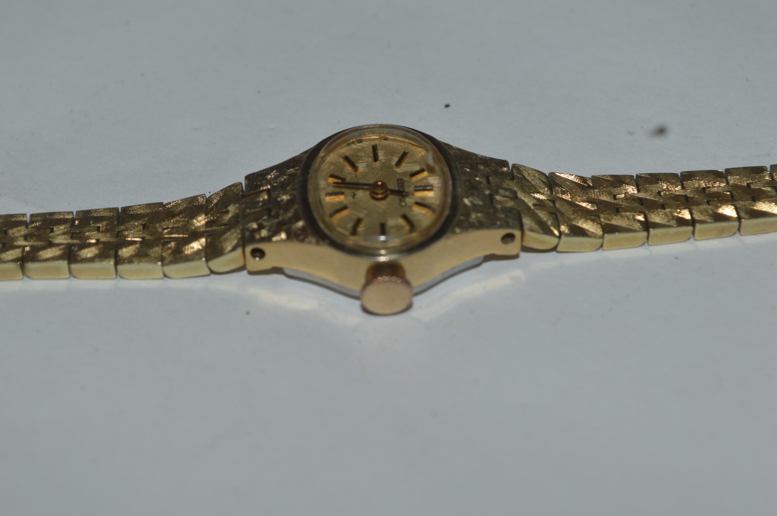Vintage SEIKO Watch 11-7619 Mechanical Wind Up Ladies 18mm Works Fine Tested