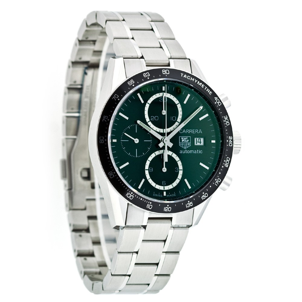 Tag Heuer Men’s Carrera Black Dial Watch – CV2010.BA0786