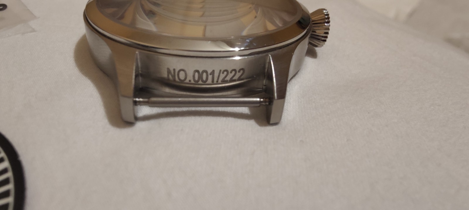 RARE DEBAUFRE Nav B 6497 Dial, Case, Hands, Crown. Brand New PARTS ONLY