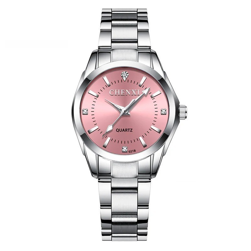 CHENXI 021B Women’s Watch Simple Design Luxury Stainless Steel Women Quartz Wris