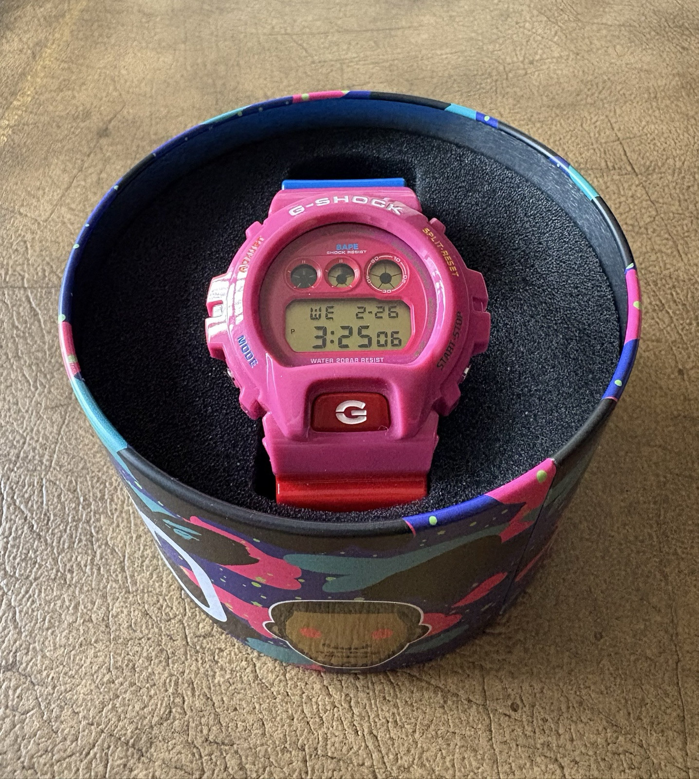 Bape Casio G-shock DW-6900 Bape x Kid Cudi x