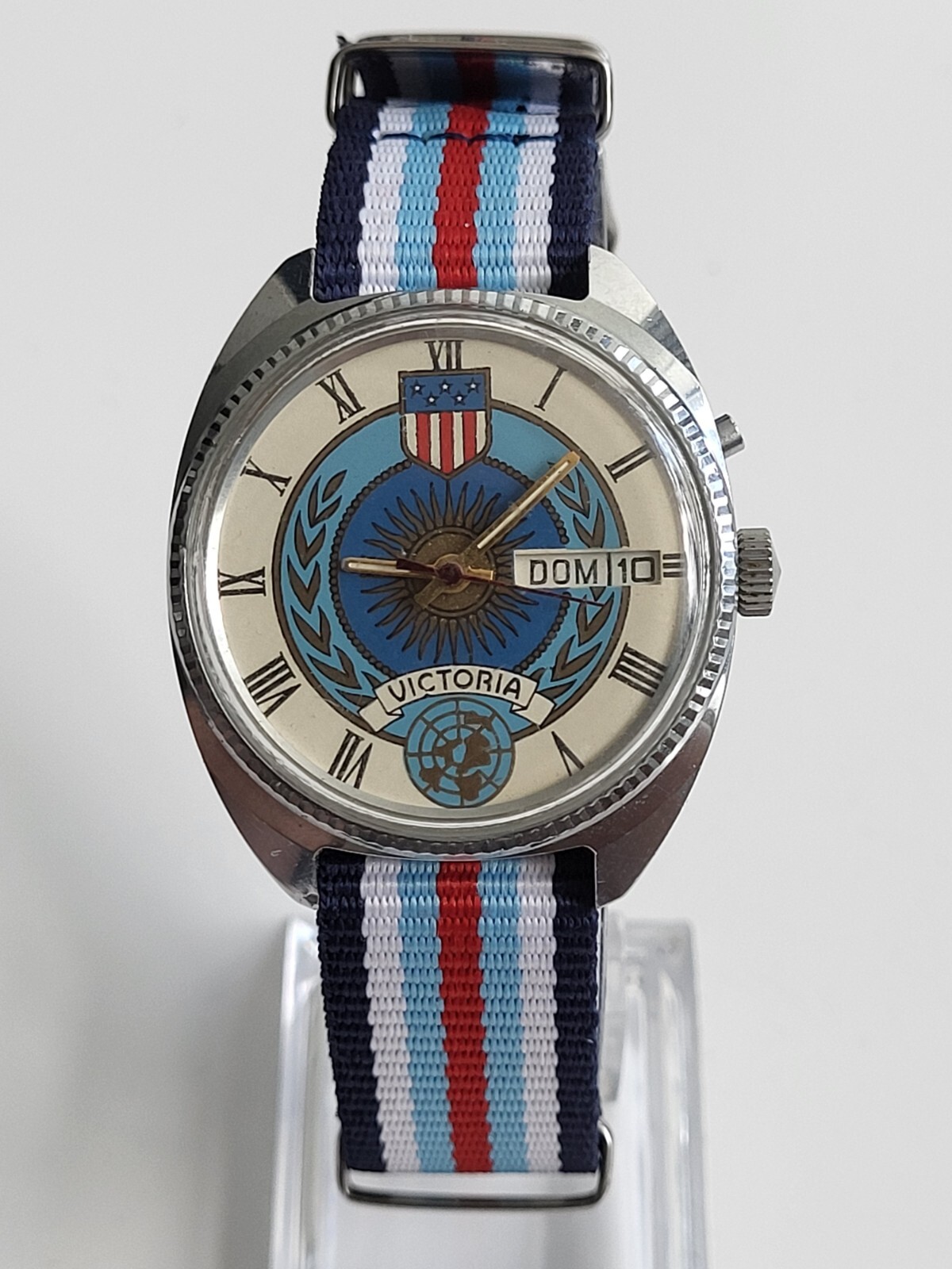 Watch SLAVA Victoria USA Watch Vintage Russian Mens Watch RARE