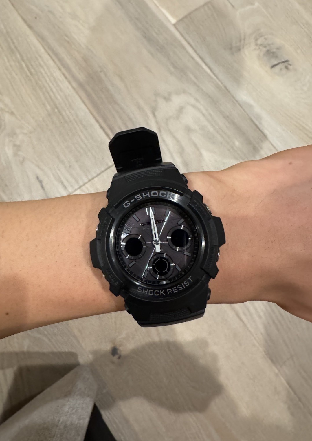 Casio G-Shock AWG-M100 Multiband 6 Tough Solar Water Resistant 20 BAR Black 5230