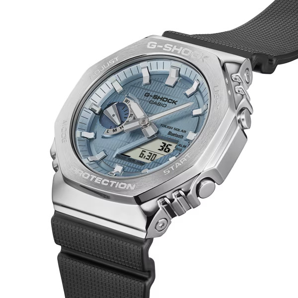 CASIO G-SHOCK GBM-2100A-1A2JF Metal Covered Solar Bluetooth Men’s Watch