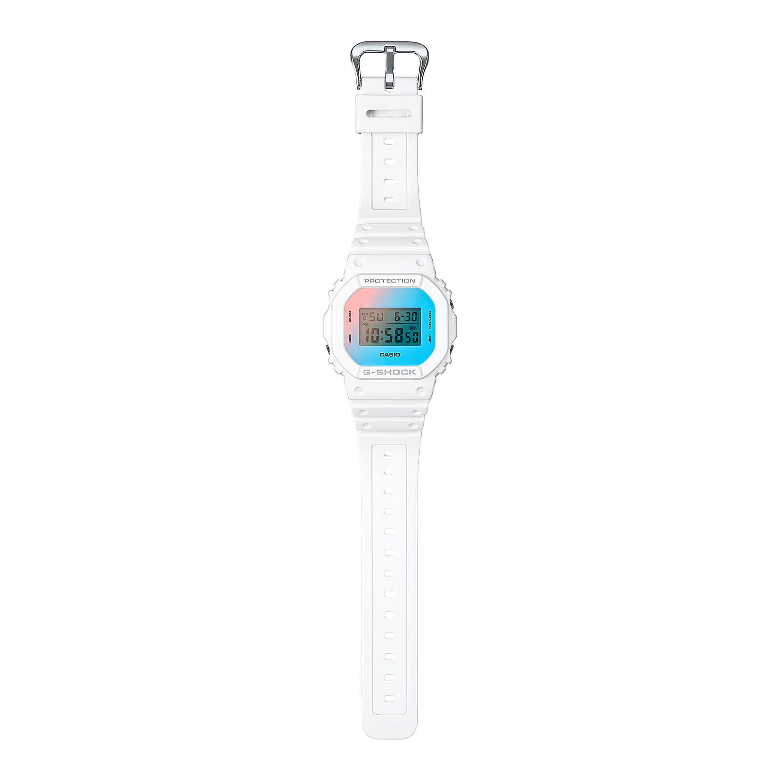 CASIO G-SHOCK DW-5600TL-7 DW5600TL VAPOR WHITE DIGITAL WATCH