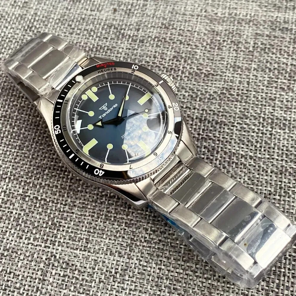 20ATM Diver Tandorio 40mm Retro Sapphire Automatic NH35A Miyota8215 Men Watch