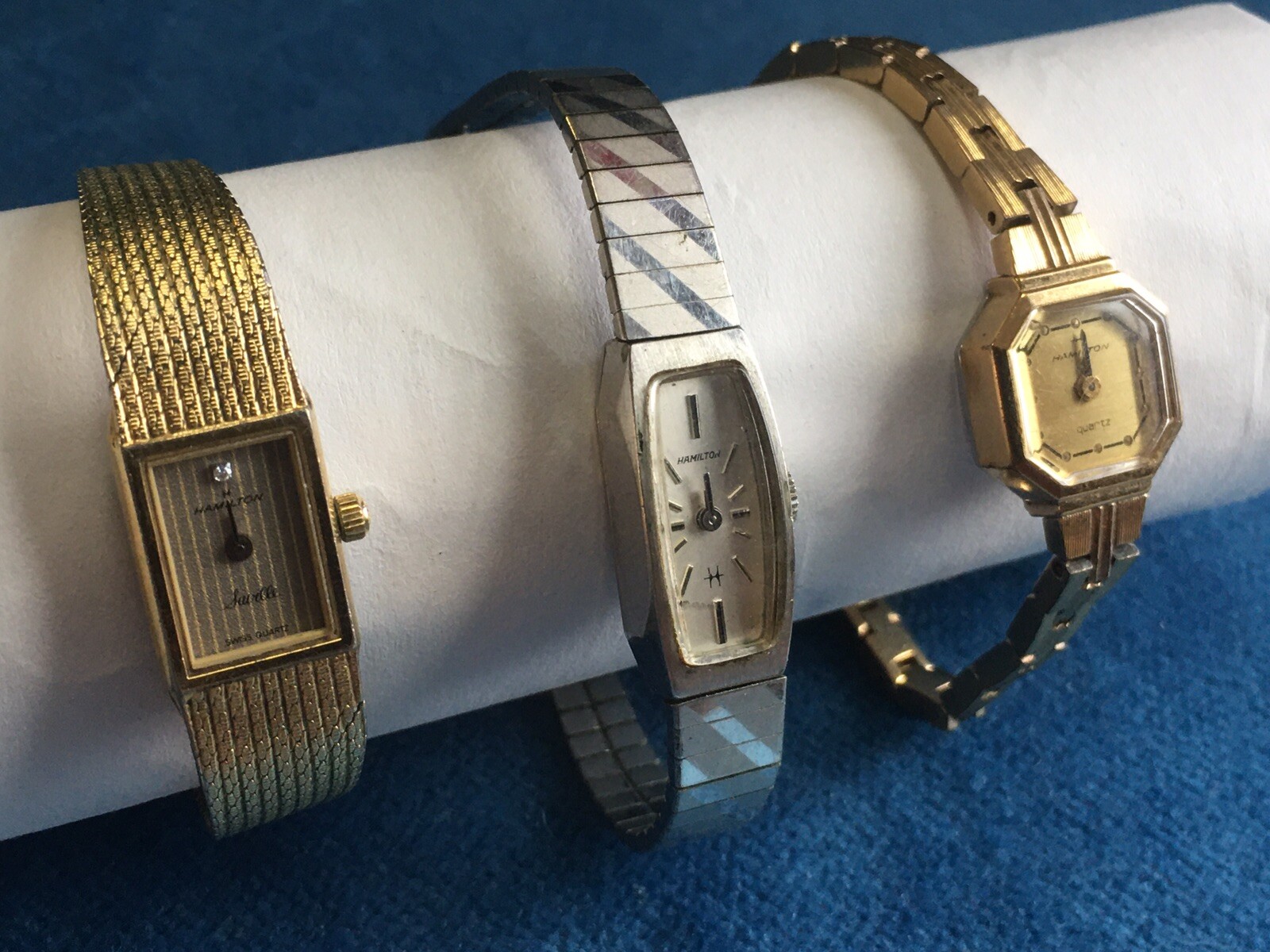 Hamilton 8322, 915577, 8180 Swiss Made Watch 3 Vintage Gold Filled Women’s