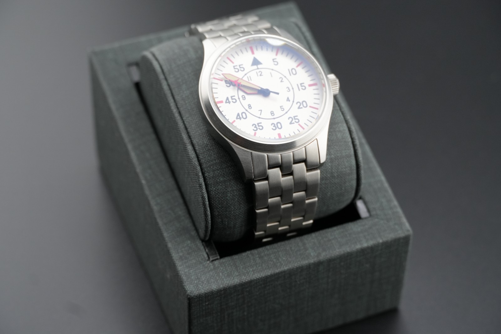 Islander 39mm Automatic Pilot Watch (ISL-231) – Vintage Gold Livery, NH35